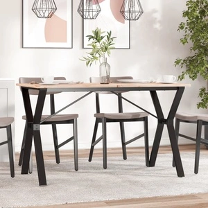 Крака за трапезна маса, Y-рамка, 120x60x73 см, стомана