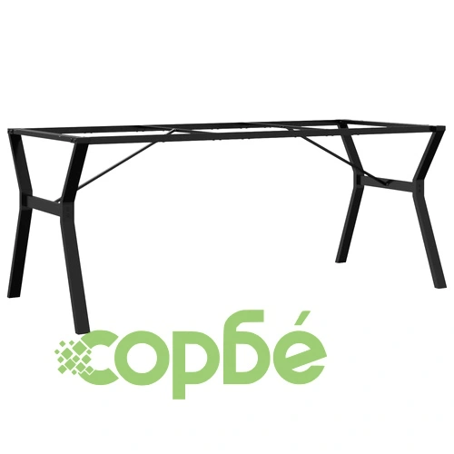 Крака за трапезна маса, Y-рамка, 180x80x73 см, стомана ➤ топ цена ➤ sorbe.bg