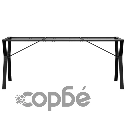 Крака за трапезна маса, Y-рамка, 180x80x73 см, стомана ➤ топ цена ➤ sorbe.bg