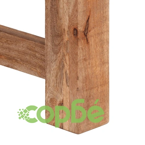 Трапезна маса, 200x100x75 см, масивна мангова дървесина ➤ топ цена ➤ sorbe.bg