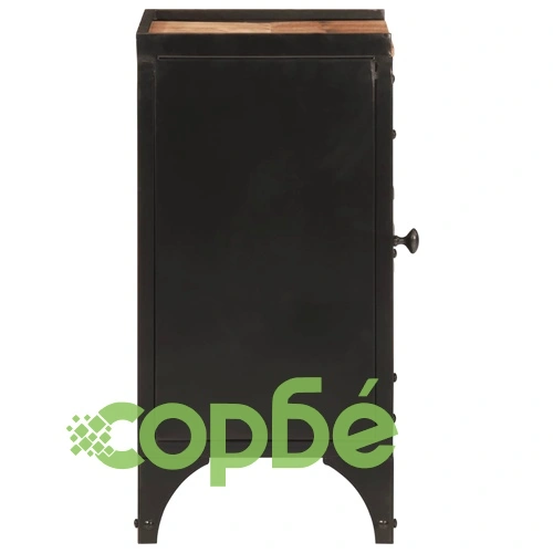 Шкаф за баня 40x30x60 см масивно мангово дърво ➤ топ цена ➤ sorbe.bg