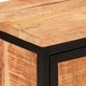 Нощно шкафче 40x30x52,5 см грубо мангово дърво масив
