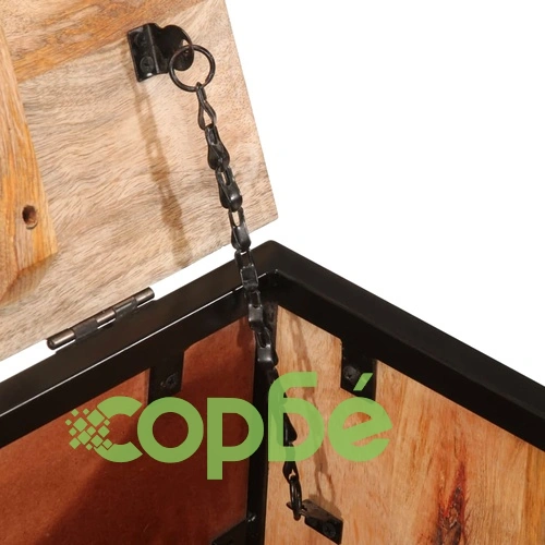 Кутия за съхранение 82x30x43 см грубо мангово дърво масив ➤ топ цена ➤ sorbe.bg