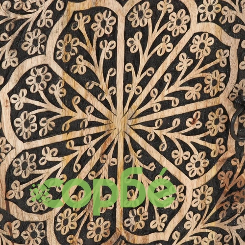 Шкаф за баня 38x33x58 см масивно мангово дърво ➤ топ цена ➤ sorbe.bg