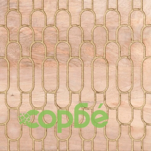 Страничен шкаф 60x33x75 см манго масивно дърво ➤ топ цена ➤ sorbe.bg