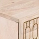 Нощно шкафче 50x33x60 см мангово дърво масив