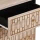 Нощно шкафче 50x33x60 см мангово дърво масив