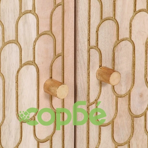 Нощно шкафче 50x33x60 см мангово дърво масив ➤ топ цена ➤ sorbe.bg