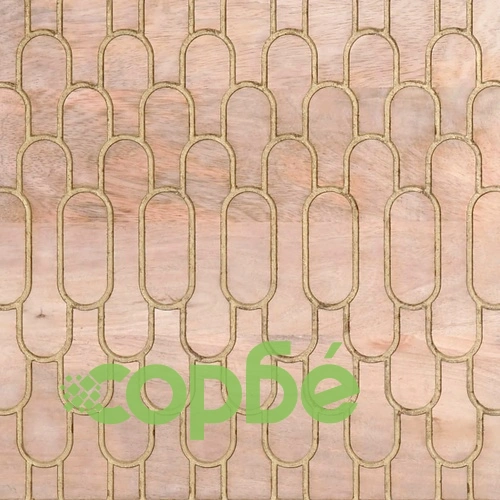 Страничен шкаф 40x33x75 см манго масивно дърво ➤ топ цена ➤ sorbe.bg