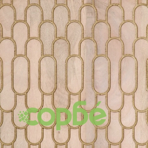 Висок шкаф, 60x33x100 см, мангово дърво масив ➤ топ цена ➤ sorbe.bg