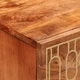 Нощно шкафче 50x33x60 см мангово дърво масив