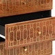 Нощно шкафче 50x33x62 см мангово дърво масив