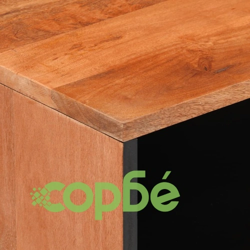Нощно шкафче 50x33x62 см мангово дърво масив ➤ топ цена ➤ sorbe.bg