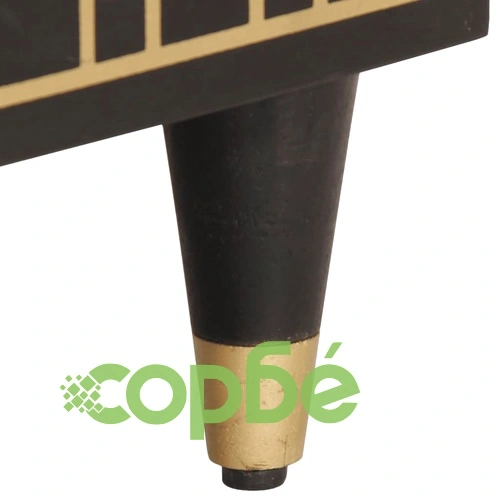 Страничен шкаф 60x33x75 см манго масивно дърво ➤ топ цена ➤ sorbe.bg