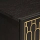 Страничен шкаф 40x33x75 см манго масивно дърво