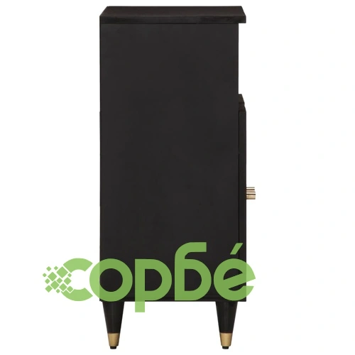Страничен шкаф 60x33x75 см манго масивно дърво ➤ топ цена ➤ sorbe.bg