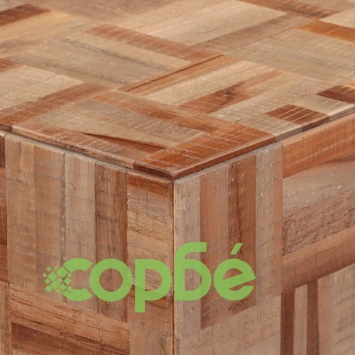 Конзолна маса 110x34x80 см масивно регенерирано тиково дърво ➤ топ цена ➤ sorbe.bg