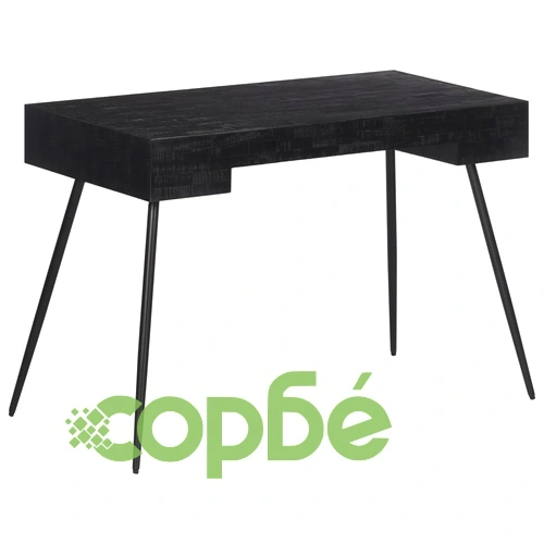 Бюро, 117x56,5x75 см, масивно регенерирано тиково дърво ➤ топ цена ➤ sorbe.bg