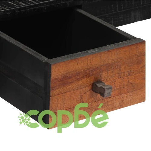 Бюро, 117x56,5x75 см, масивно регенерирано тиково дърво ➤ топ цена ➤ sorbe.bg