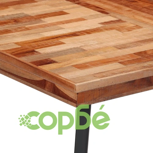 Трапезна маса, 120x62x76 см, тик масив ➤ топ цена ➤ sorbe.bg