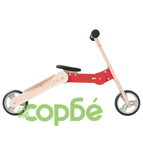 Детска тротинетка 2-в-1, червена ➤ топ цена ➤ sorbe.bg