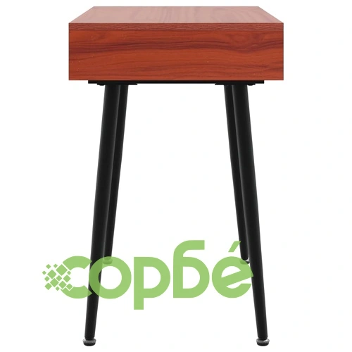 Компютърно бюро с чекмедже кафяво 110x50x75 см инженерно дърво ➤ топ цена ➤ sorbe.bg