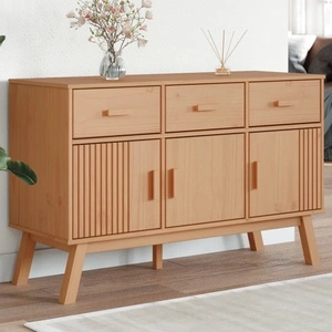 Сайдборд OLDEN, кафяв, 114x43x73,5 см, бор масив