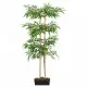 Изкуствено бамбуково дърво 1216 листа 180 см зелено