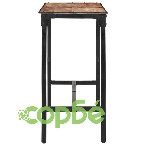 Бар маса 150x55x107 см масивно грубо мангово дърво ➤ топ цена ➤ sorbe.bg