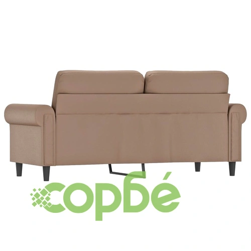 2-местен диван, капучино, 140 см, изкуствена кожа ➤ топ цена ➤ sorbe.bg