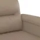 2-местен диван, капучино, 120 см, изкуствена кожа