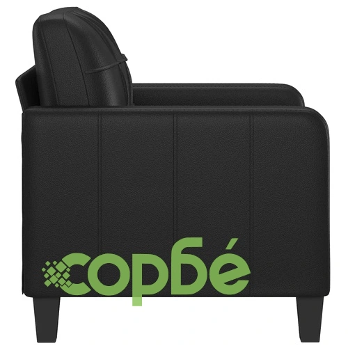 Кресло, черно, 60 см, изкуствена кожа ➤ топ цена ➤ sorbe.bg
