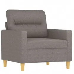 Кресло, таупе, 60 см, текстил