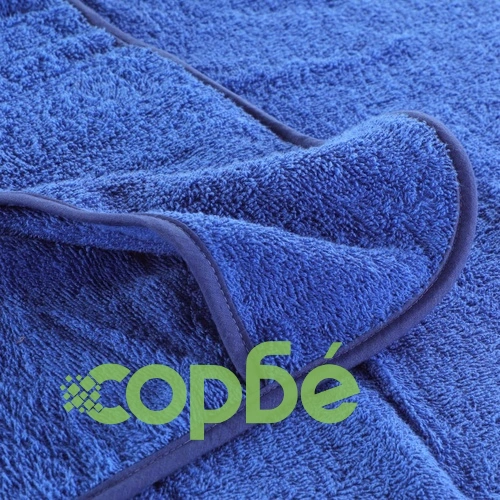 Плажни кърпи 2 бр кралско сини 60x135 см текстил 400 GSM ➤ топ цена ➤ sorbe.bg