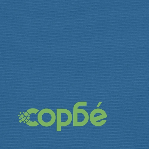 Градински чадър с двоен покрив и LED, лазурносин, 449x265 см ➤ топ цена ➤ sorbe.bg