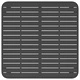 Градинска маса антрацит 100x100x71 cм стомана