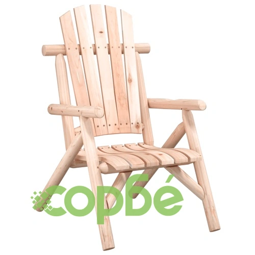 Градински стол, 68x86x103 см, масивен смърч ➤ топ цена ➤ sorbe.bg