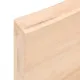 Стенен рафт, 180x30x(2-6) см, необработен масивен дъб