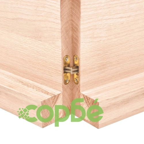 Плот за маса 160x40x(2-6) см необработено масивно дърво жив ръб ➤ топ цена ➤ sorbe.bg