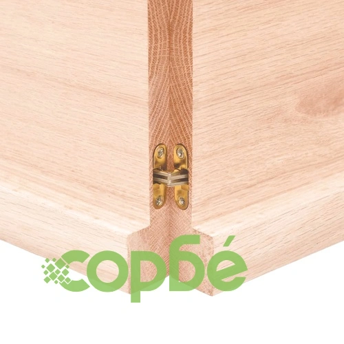 Плот за маса 200x40x(2-4) см необработено масивно дърво жив ръб ➤ топ цена ➤ sorbe.bg