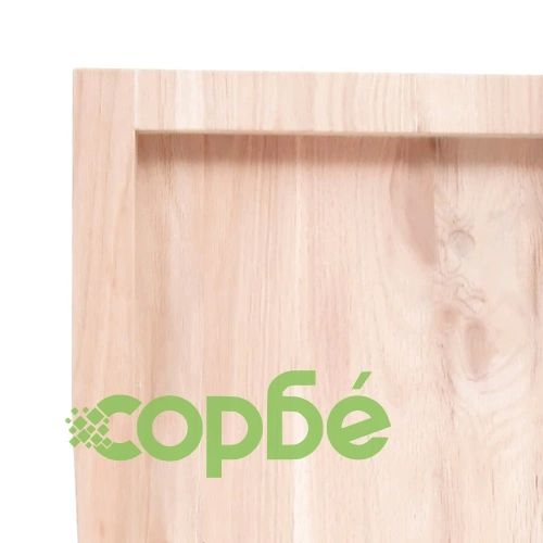 Плот за маса 200x50x(2-6) см необработено масивно дърво жив ръб ➤ топ цена ➤ sorbe.bg