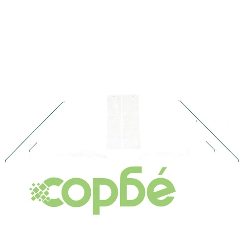 Оранжерия със стоманена рамка бяла 10 м² 5x2x2,3 м ➤ топ цена ➤ sorbe.bg