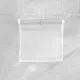 Оранжерия със стоманена рамка бяла 10 м² 5x2x2,3 м