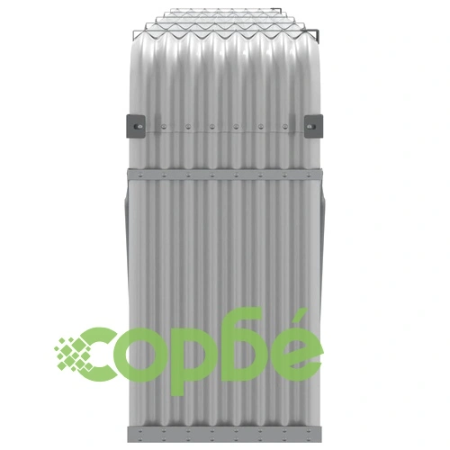 Поставка за дърва, светлосив, 300x45x100см, поцинкована стомана ➤ топ цена ➤ sorbe.bg