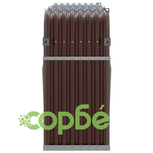 Поставка за дърва, кафяв, 180x45x100 см, поцинкована стомана ➤ топ цена ➤ sorbe.bg