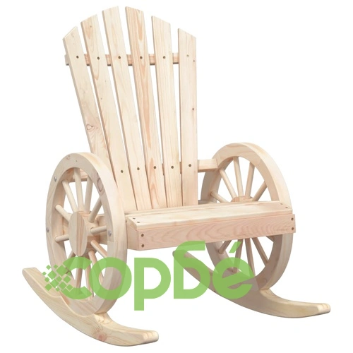 Люлеещ се стол Адирондак, чам масив ➤ топ цена ➤ sorbe.bg