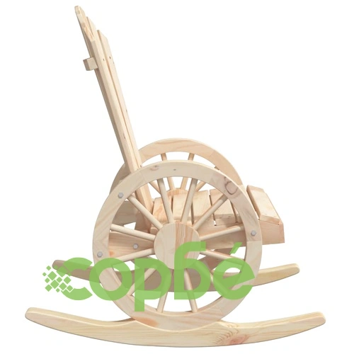 Люлеещ се стол Адирондак, чам масив ➤ топ цена ➤ sorbe.bg