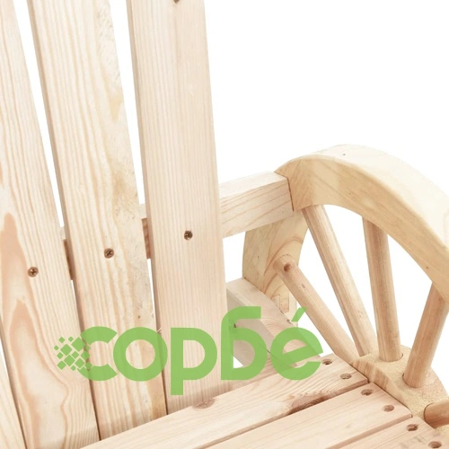 Люлеещ се стол Адирондак, чам масив ➤ топ цена ➤ sorbe.bg
