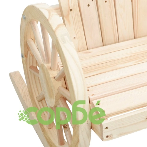 Люлеещ се стол Адирондак, чам масив ➤ топ цена ➤ sorbe.bg