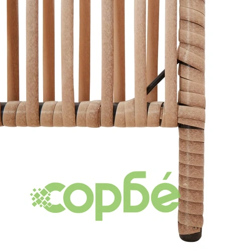 Параван за стая, 6 панела, бежов, полиратан ➤ топ цена ➤ sorbe.bg